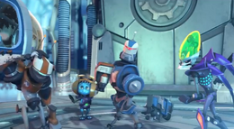 Cronk, Zephyr, Susie e Nefarious