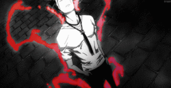 Daisuke liberando poder