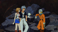 Hole speaks with Haru and Elie