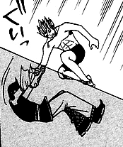 Gok dragging Let into the wall