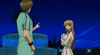 Shiba talks to Resha