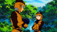 Haru and Elie in DC costume