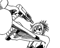 Yanma's sidearm