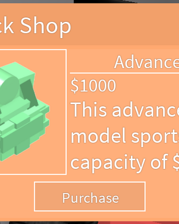 Advanced Backpack Roblox Cash Grab Simulator Wiki Fandom - nitefort roblox cash grab simulator wiki fandom powered