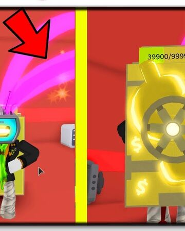 Golden Vault Roblox Cash Grab Simulator Wiki Fandom - cash simulator new roblox