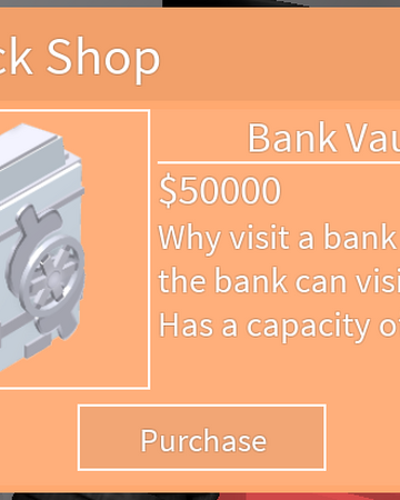 Bank Vault Backpack Roblox Cash Grab Simulator Wiki Fandom