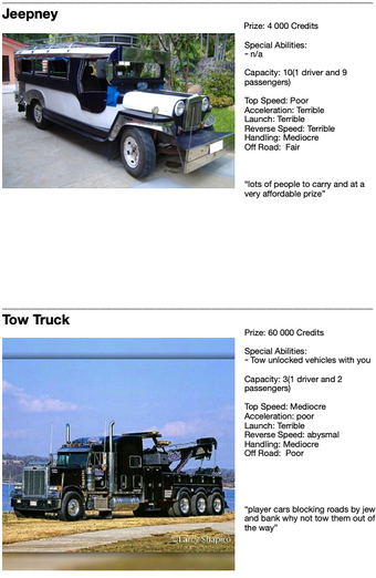 User Blog Mcporollo14 Kako S Vehicle Ideas 3 Jailbreak Wiki Fandom