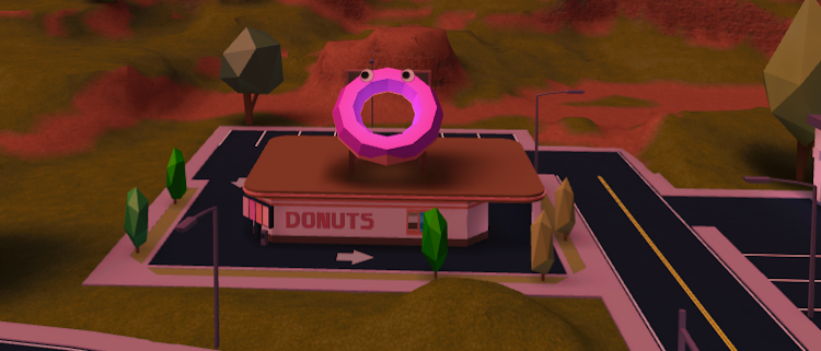 roblox jailbreak donut shop