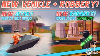 jailbreak beta roblox roblox jet ski robbery