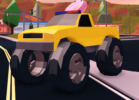 Monster Truck Roblox Jailbreak Cars