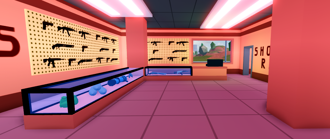 Roblox Jailbreak Gun Shop