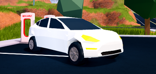 Roblox Jailbreak Tesla Roadster Location