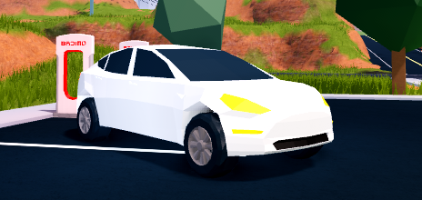 Supercars Gallery Roblox Jailbreak Tesla Roadster - jailbreak beta car working roblox