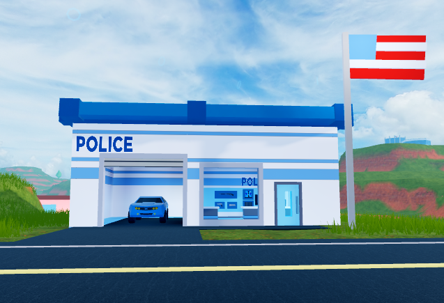 Roblox Jailbreak Police Station