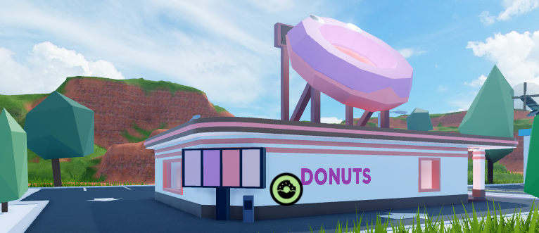 Donut Shop And Gas Station Update Roblox Jailbreak - roblox jailbreak donut shop
