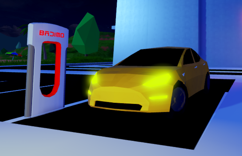 Roblox Jailbreak Tesla Roadster Vs Bugatti