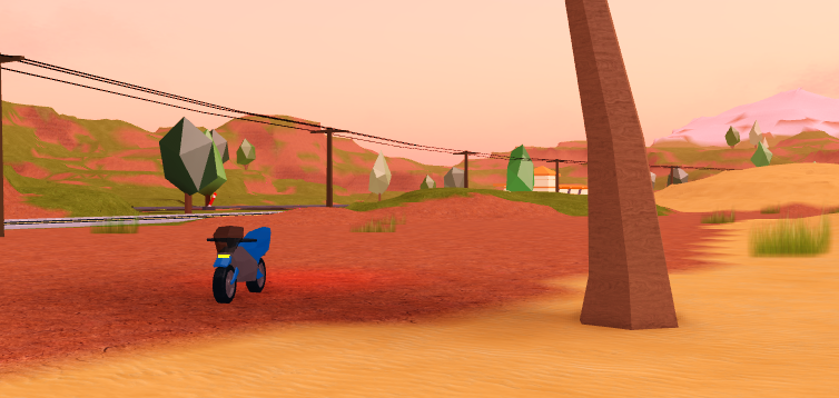 Dirtbike Roblox Jailbreak Wiki Fandom - red motorbike roblox