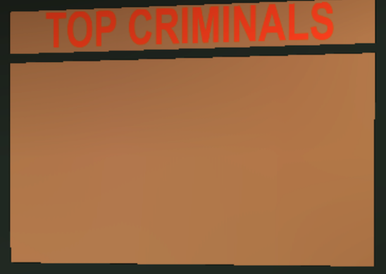 Top Criminals Most Wanted Board Roblox Jailbreak Wiki - roblox board