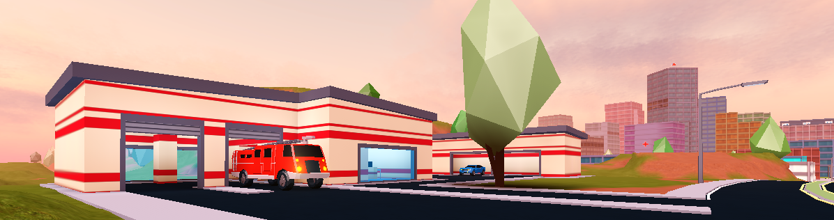 Fire Station Roblox Jailbreak Wiki Fandom - river city fire department roblox