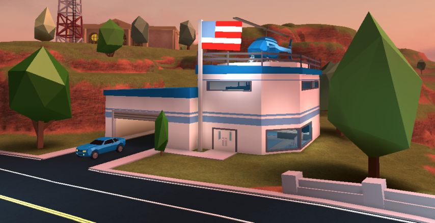 Roblox Jailbreak Police Station