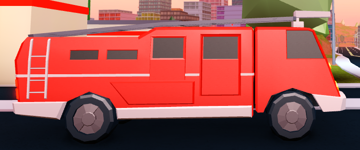 Roblox Jailbreak Fire Truck