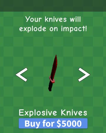 Explosive Knives Knife Simulator Wiki Fandom