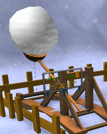 Catapult Sbfs Roblox Snow Shoveling Simulator Wiki Fandom