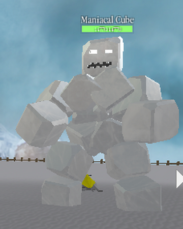 Maniacal Cube Roblox Snow Shoveling Simulator Wiki Fandom - roblox knife simulator wiki