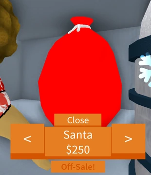 Santa Bag Roblox Snow Shoveling Simulator Wiki Fandom - 