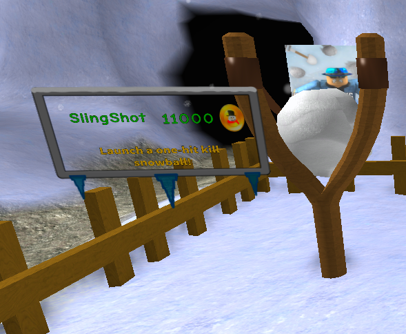 Slingshot Sbfs Roblox Snow Shoveling Simulator Wiki Fandom - snow fight simulator roblox