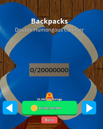 Double Humongous Canister Rblx Treasure Hunt Simulator Wiki Fandom