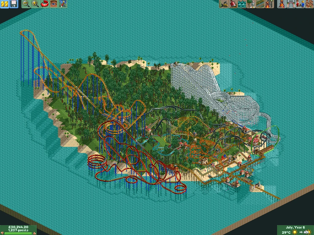 Image Botany Breakers finished.gif RollerCoaster Tycoon FANDOM