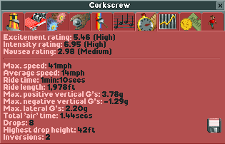 G Force Rollercoaster Tycoon Touch