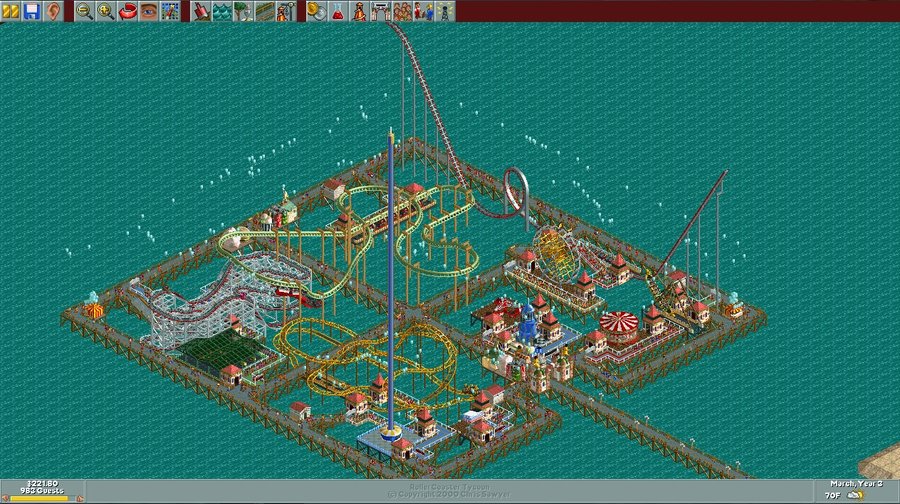 Rollercoaster Tycoon Big Pier