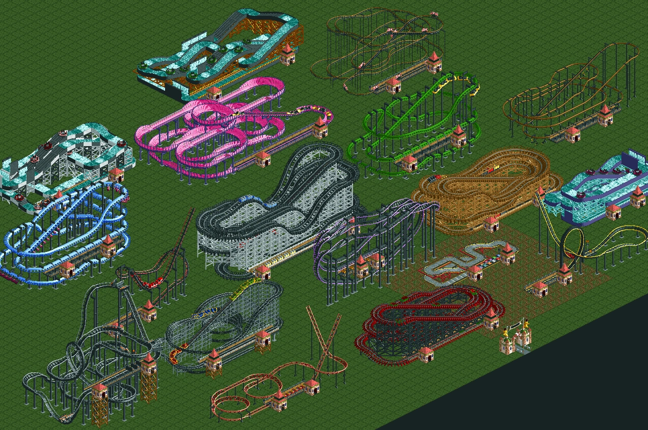 RollerCoaster TycoonRide Exchange/sucinum's Rides RollerCoaster