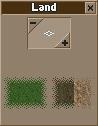 Land menu RCT2