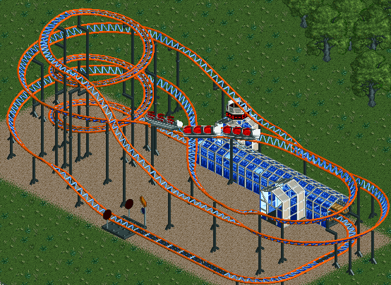 Roller coaster tycoon 2 open