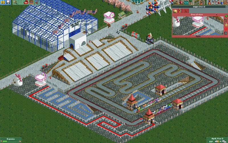 how to put a custom map on roller coaster tycoon 3
