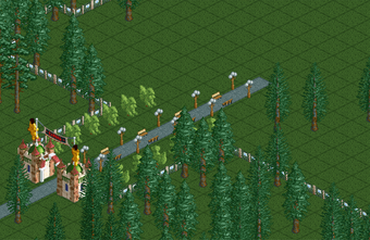 Rollercoaster Tycoon Rainbow Summit