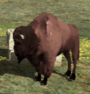 Bisonte en red dead revolver