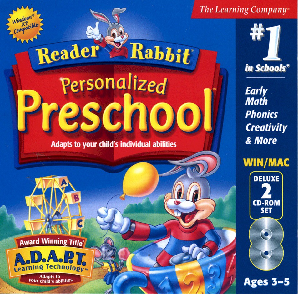 reader rabbit 1st grade free