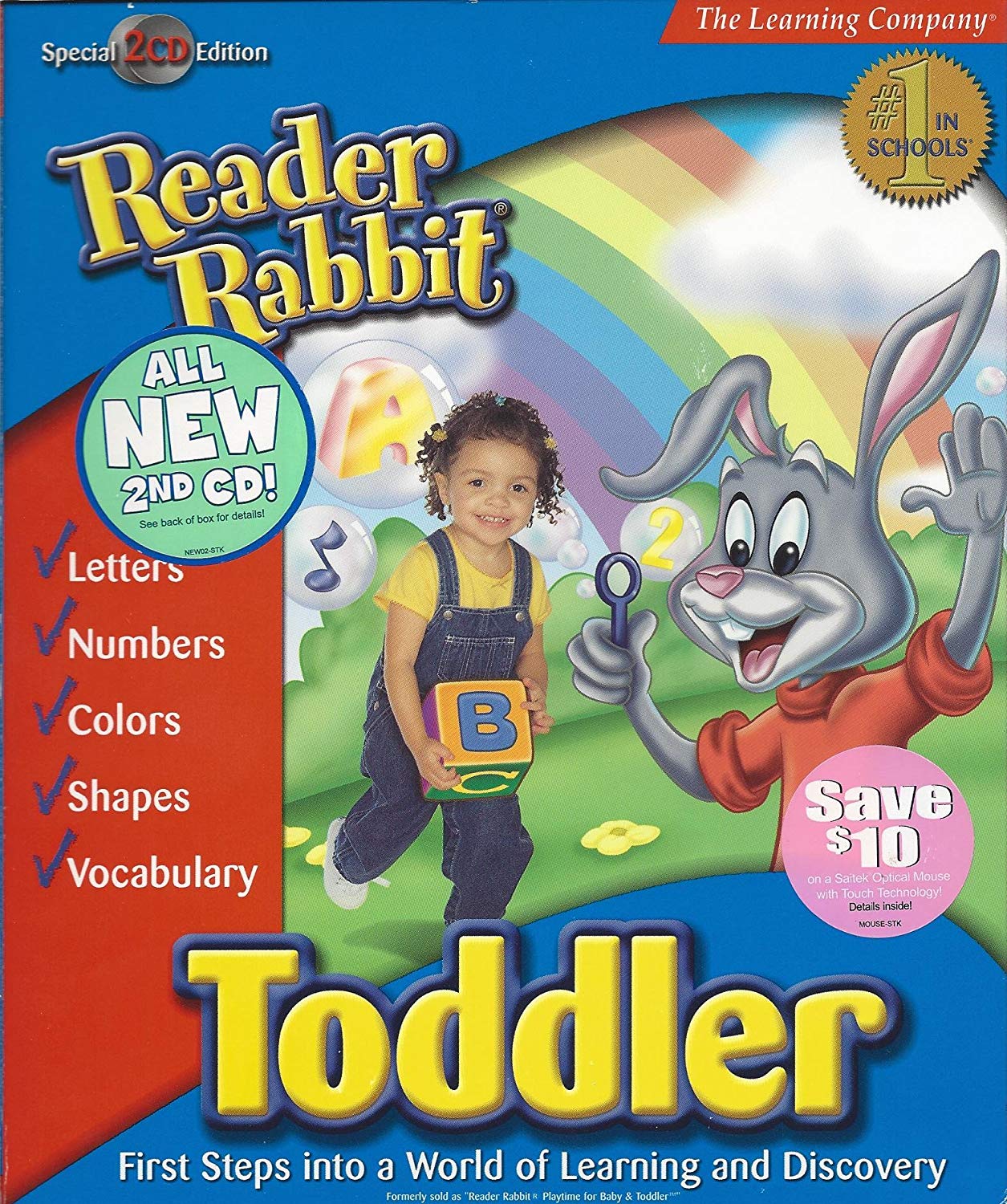 reader rabbit toddler