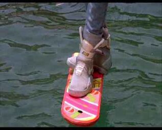 Hoverboard-water