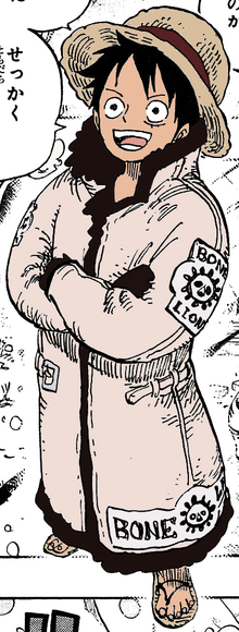 Luffy's Bone Lion Outfit