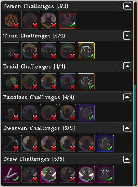 Challenges | Realm Grinder Wikia | FANDOM powered by Wikia