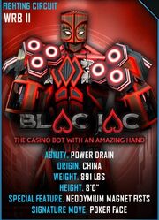 Blac jac card