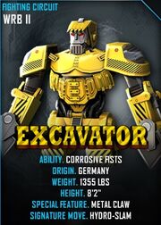 2 Excavator Card