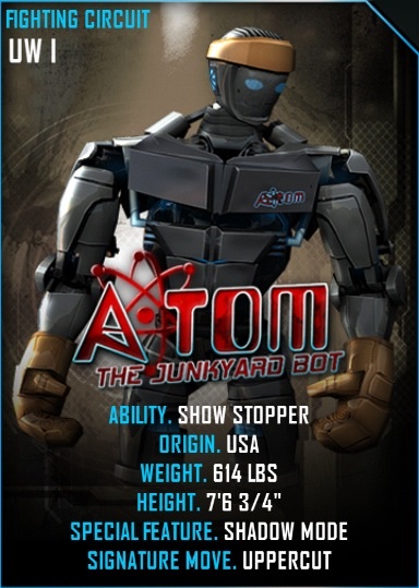Atom Real Steel Wiki Fandom Atom Real Steel Wiki Fandom