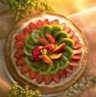 Fruit pizza