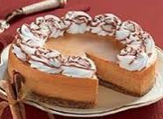 Amaretto mousse cheeesecake